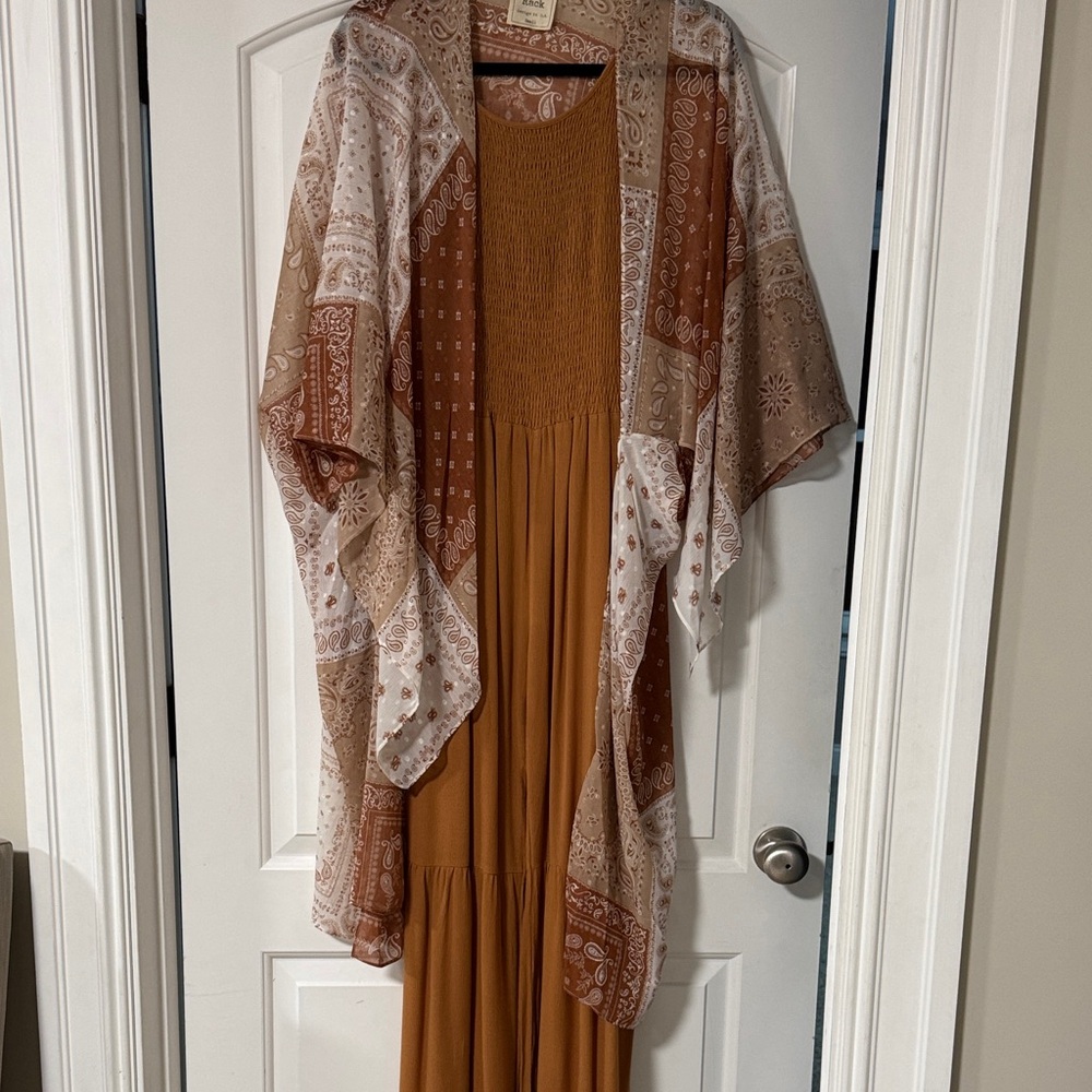 Jumpsuit with kimono